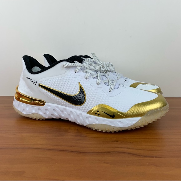 nike alpha huarache elite 2 turf gold
